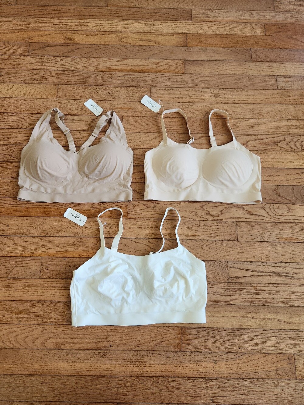 3 SOMA Bras Size XL